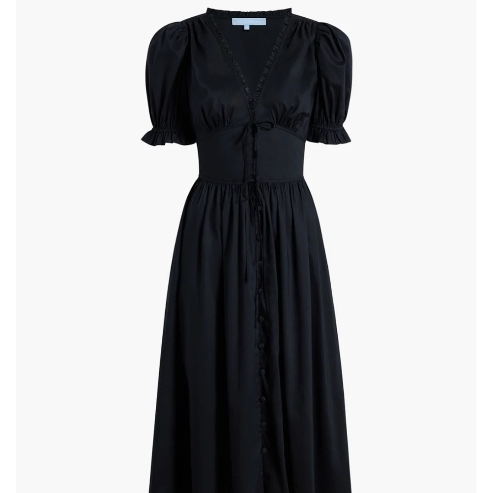Hill House Sabrina Black Summer Dress